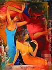 Hessam Abrishami Afternoon Music painting